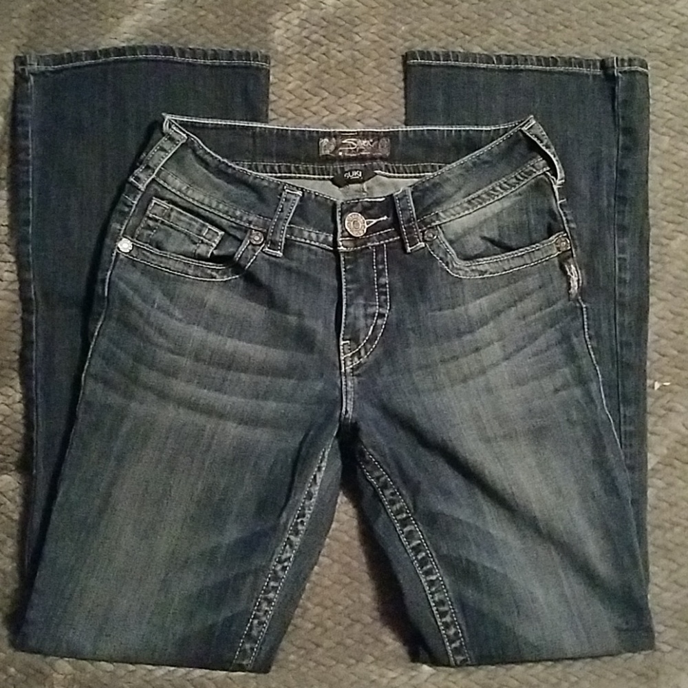 Silver jeans